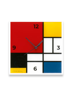 Piet Mondrian: Wanduhr...